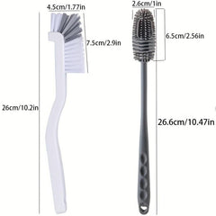 Silicone Bottle Cleaning Brush Long Handle Cup Brush