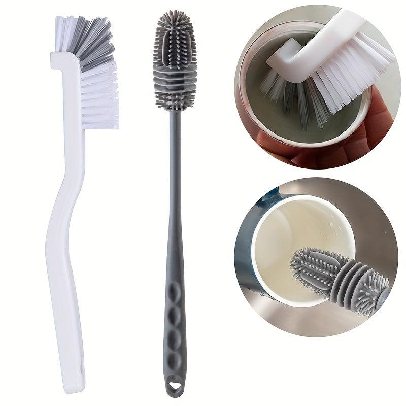 Silicone Bottle Cleaning Brush Long Handle Cup Brush