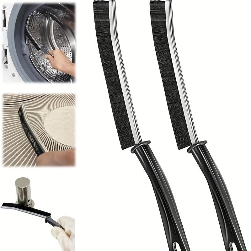 3pcs Narrow Cleaning Brush Multifunctional Crevice Brush With Handle