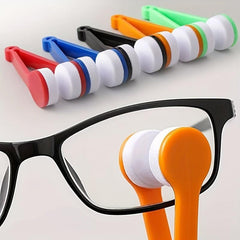Eyeglasses Cleaning Brush Portable Glasses Wipe Cleaner Tool