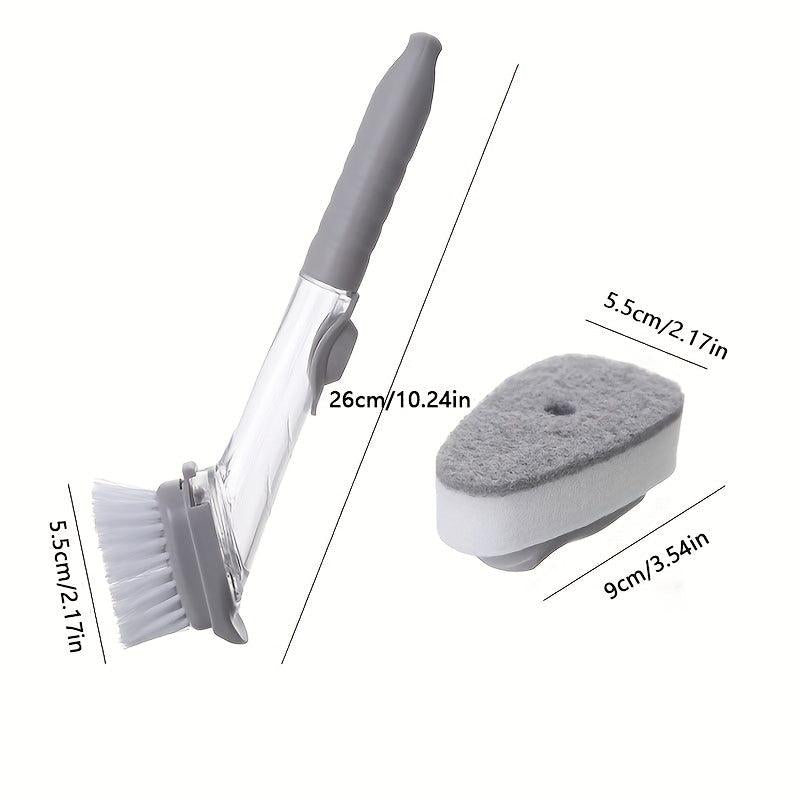 Multifunctional Hydraulic Washing Pot Brush for Dishes and Household Cleaning