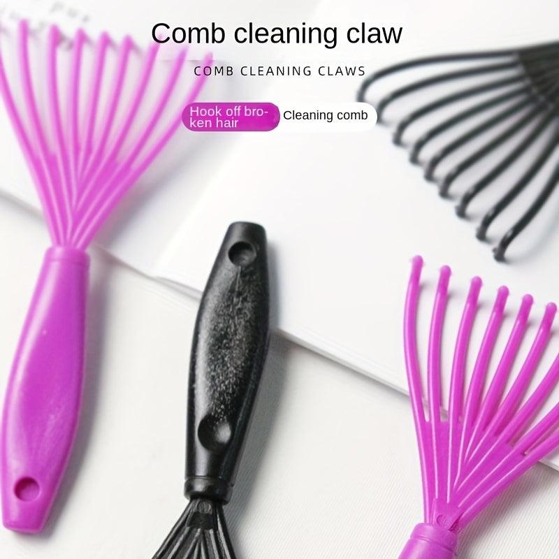 Mini Hair Brush Curly Hair Comb Cleaning Claws Airbag Comb Hair Removal Claws