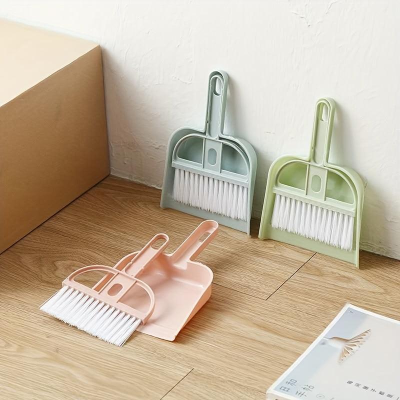 Mini Cleaning Brush and Dustpan Set for Desktop Cleaning