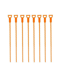 8pcs Drain Clog Remover Tool Plastic Hook Pipe Dredger Household