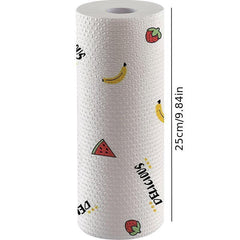 Bamboo Dishcloth Roll 40 Sheets 19 99x24 99 Cm
