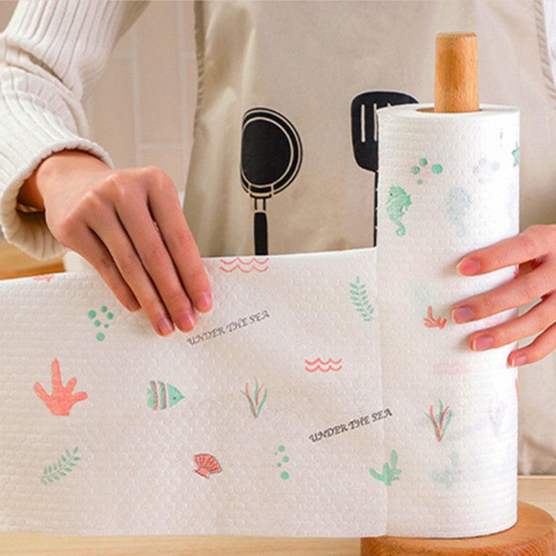 Bamboo Dishcloth Roll 40 Sheets 19 99x24 99 Cm