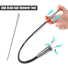 Flexible Plastic Drain Clog Remover Tool 91 44 Cm Length