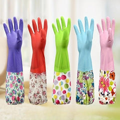 1pc PVC Housework Gloves Thin Bundle Mouth Housework Gloves