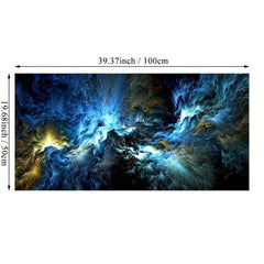 Geometric Clouds Abstract Painting Canvas Art Wall Decoration