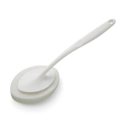 Long Handle Bathroom Sponge Brush for Deep Cleaning - Soft Cloth