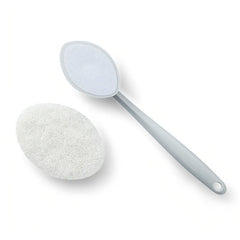 Long Handle Bathroom Sponge Brush for Deep Cleaning - Soft Cloth
