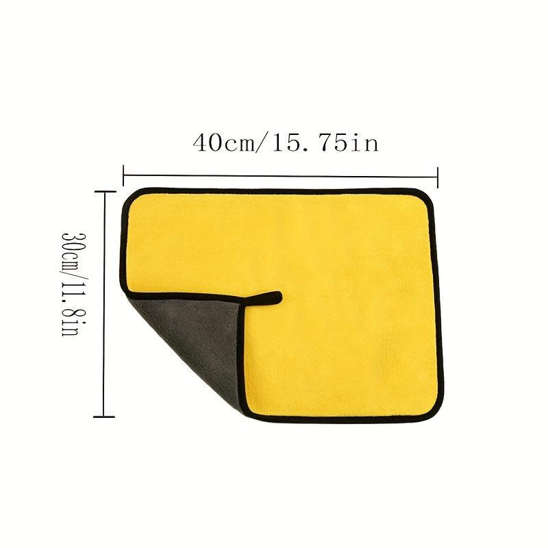 Microfiber Car Wash Towel Soft High Absorbent Cleaning Towel