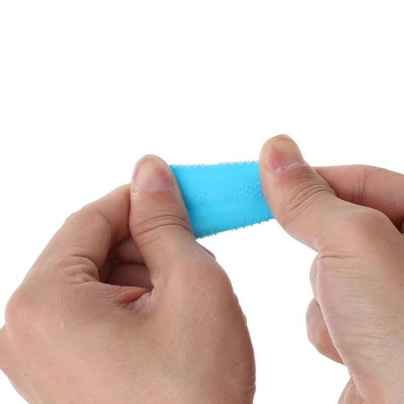 5pcs Protective Silicone Finger Thimble Caps for Sewing Quilting