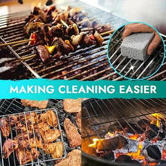 2pcs BBQ Cleaning Stone Eco Friendly Grill Griddle Cleaning Brick