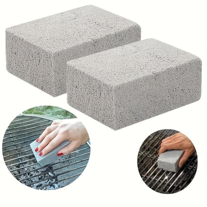 2pcs BBQ Cleaning Stone Eco Friendly Grill Griddle Cleaning Brick