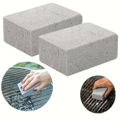 2pcs BBQ Cleaning Stone Eco Friendly Grill Griddle Cleaning Brick