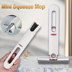 Mini Sponge Mop Hand Wash Desktop Portable Multipurpose Cleaning