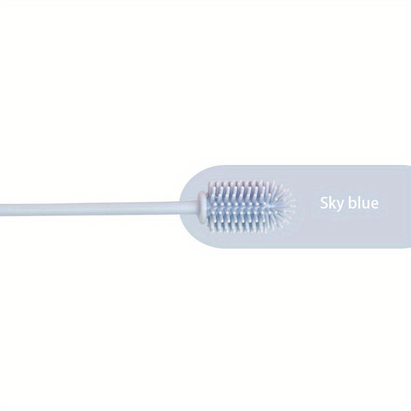 Silicone Cleaning Cup Brush for Kitchen Glassware, Red Wine Glasses