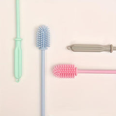 Silicone Cleaning Cup Brush for Kitchen Glassware, Red Wine Glasses