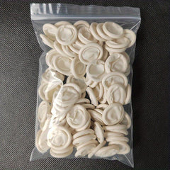 50/100 Anti Static Latex Finger Caps for Electronic Maintenance Disposable