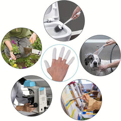 50/100 Anti Static Latex Finger Caps for Electronic Maintenance Disposable