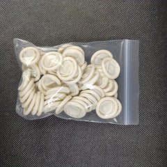 50/100 Anti Static Latex Finger Caps for Electronic Maintenance Disposable