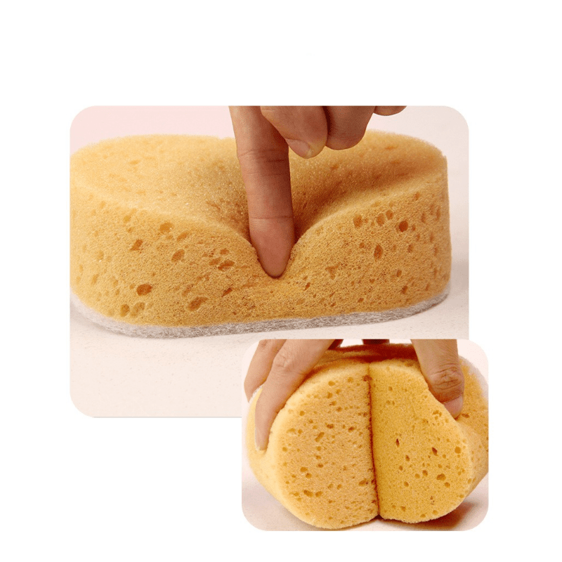 3pcs Cleaning Sponges Multifunctional Non Scratch Scrubbing Dish Sponges