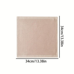 2pcs Rag Square Towel Rag Wipe Hand Towel Tea Towel Honeycomb Absorbent