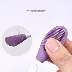 Double Head Mask Brush Silicone Face Wash Brush Mud Film Applicator
