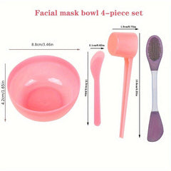 Double Head Mask Brush Silicone Face Wash Brush Mud Film Applicator