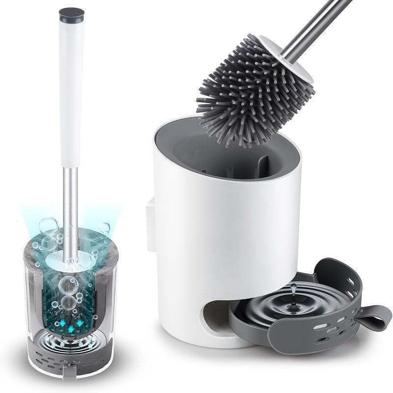 Toilet Brush Set Diatomaceous Mud Soft Bristle