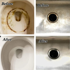 Pumice Toilet Cleaning Brush 6pcs Removes Hard Water Ring, Calcium Scale, Rust