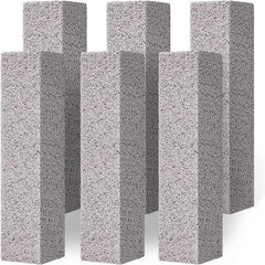 Pumice Toilet Cleaning Brush 6pcs Removes Hard Water Ring, Calcium Scale, Rust
