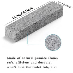 Pumice Toilet Cleaning Brush 6pcs Removes Hard Water Ring, Calcium Scale, Rust