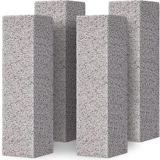 Pumice Toilet Cleaning Brush 6pcs Removes Hard Water Ring, Calcium Scale, Rust
