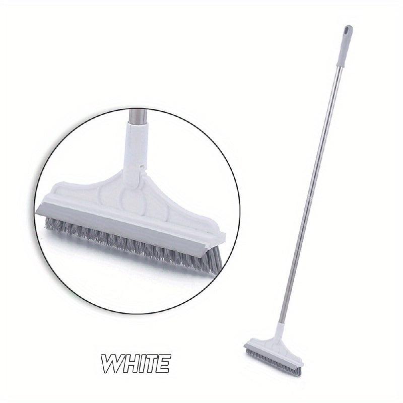 Long Handle Floor Scrub Brush, Removable Cleaning Brush for Kitchen & Bathroom