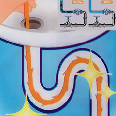 5pcs Sewer Dredging Hook Drain Clog Remover Plastic Hair Catcher