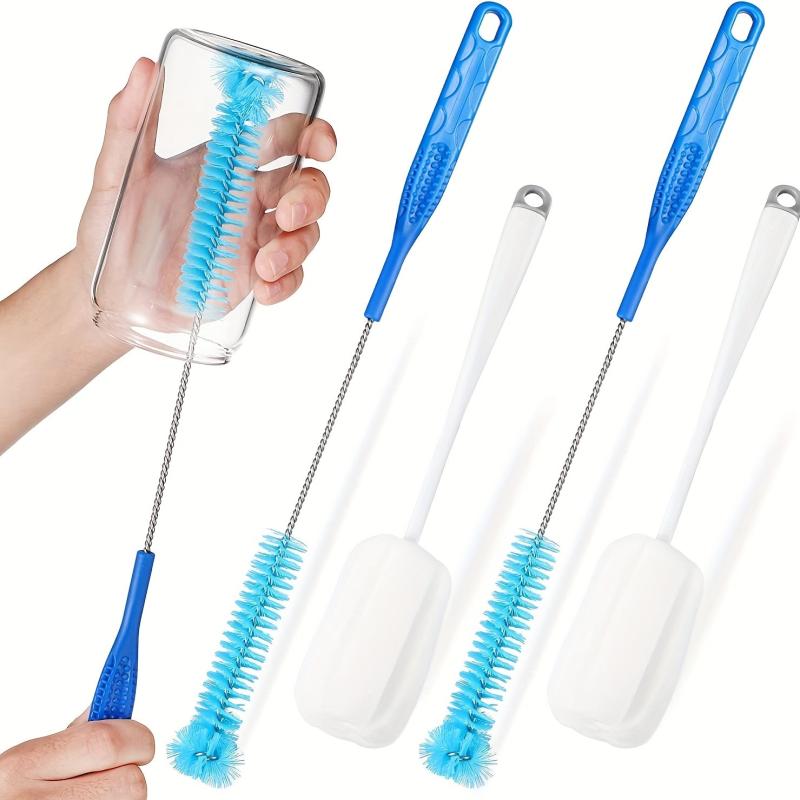 Stainless Steel Bottle Brush Set for Narrow Neck Bottles