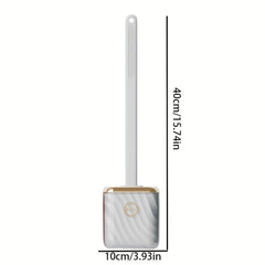 Silicone Toilet Brush Wall Hanging Household Cleaning Brush
