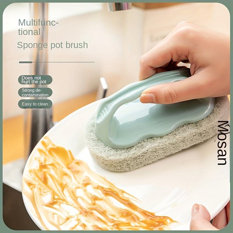 Flexible Cleaning Brush with Comfortable Grip for Bath