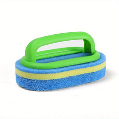 Sponge Cleaning Brush with Handle for Kitchen Stove Range Hood Sink