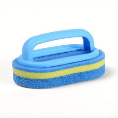 Sponge Cleaning Brush with Handle for Kitchen Stove Range Hood Sink