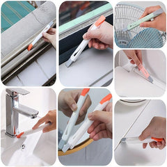 2 in 1 Crevice Cleaning Brush Dead Corner Groove Brush Stove Cleaning Brush