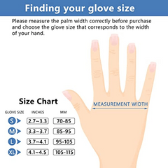100pcs Disposable Vinyl Gloves Clear Vinyl Gloves Universal Size
