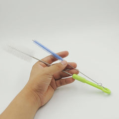 2pcs Bottle Straw Brush 360 Cleaner Set Kitchen Accessories