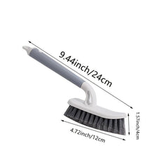 1pc Floor Brush Bathroom Wall Washing Toilet Tile No Dead Corner Slot Brush