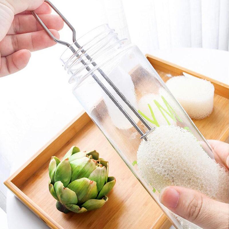 Long Handle Cup Brush for Tea Stain Removal - Kitchen Cleaning Brush
