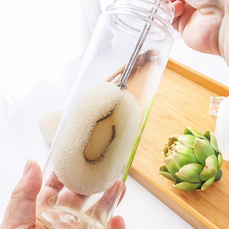 Long Handle Cup Brush for Tea Stain Removal - Kitchen Cleaning Brush