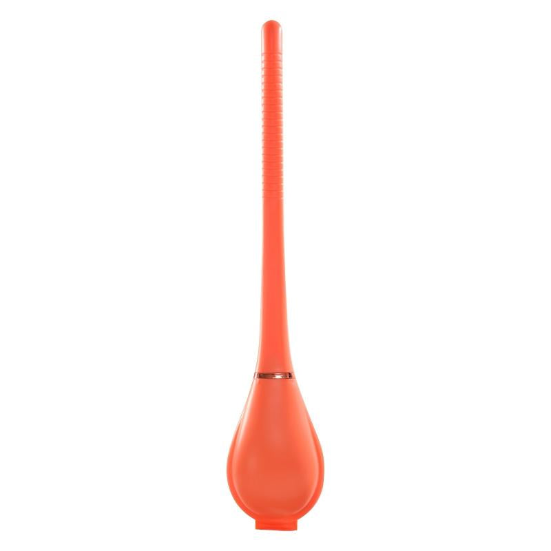 Silicone Toilet Brush Set Wall Mounted with Long Handle