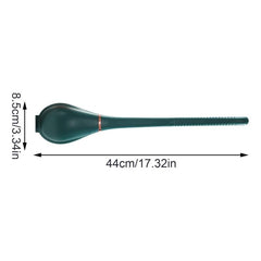 Silicone Toilet Brush Set Wall Mounted with Long Handle